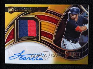 2021 Panini Select - Rookie Jersey Autographs - Gold Prizm #RJA-LG - Luis V. Garcia /10