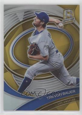 2021 Panini Spectra - [Base] - Gold Prizm #92 - Trevor Bauer /10