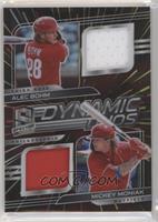 Alec Bohm, Mickey Moniak #/75