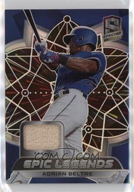 2021 Panini Spectra - Epic Legends Materials - Hyper Prizm #EL-AB - Adrian Beltre /75