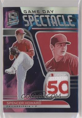 2021 Panini Spectra - Game Day Spectacle Jerseys - Nebula Prizm #GDJ-SH - Spencer Howard /1