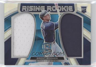2021 Panini Spectra - Rising Rookie Materials - Neon Blue Prizm #RR-BR - Brent Rooker /50