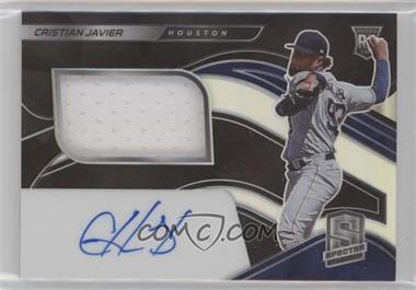 2021 Panini Spectra - Spectra Rookie Jersey Autographs #104 - Cristian Javier /199 [EX to NM]