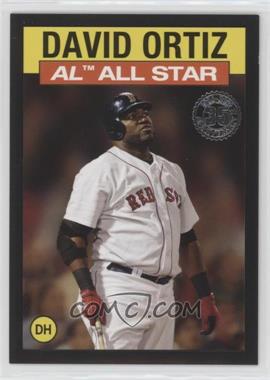 2021 Topps - 1986 Topps All-Star Baseball - Black #86AS43 - David Ortiz /299