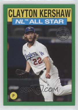 2021 Topps - 1986 Topps All-Star Baseball - Target Green #86AS46 - Clayton Kershaw