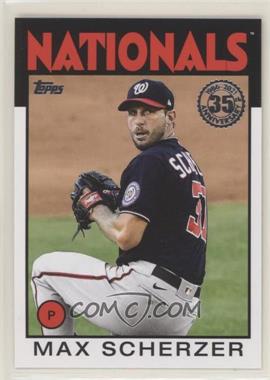 2021 Topps - 1986 Topps Baseball 35th Anniversary #86B-95 - Max Scherzer