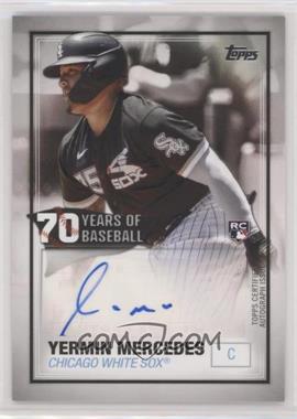 2021 Topps - 70 Years of Baseball Autographs #70YA-YM - Yermin Mercedes