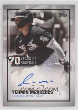 2021 Topps - 70 Years of Baseball Autographs #70YA-YM - Yermin Mercedes