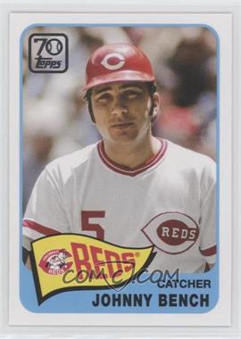 2021 Topps - 70 Years of Topps Baseball #70YT-15 - Johnny Bench