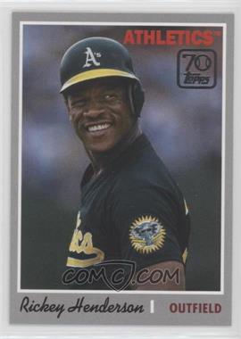 2021 Topps - 70 Years of Topps Baseball #70YT-20 - Rickey Henderson