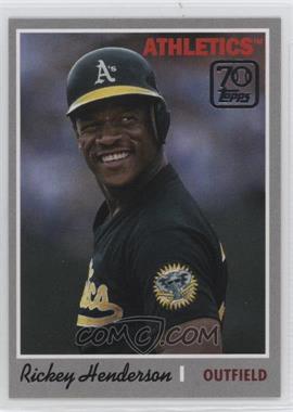 2021 Topps - 70 Years of Topps Baseball #70YT-20 - Rickey Henderson