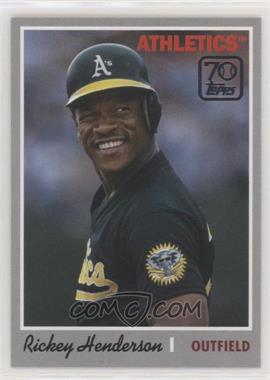 2021 Topps - 70 Years of Topps Baseball #70YT-20 - Rickey Henderson