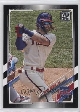 2021 Topps - [Base] - Black #250 - Bryce Harper /70