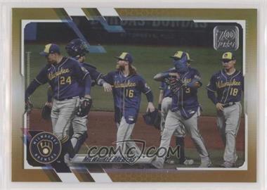 2021 Topps - [Base] - Gold Foil #59 - Milwaukee Brewers