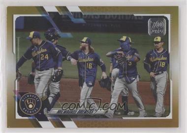 2021 Topps - [Base] - Gold Foil #59 - Milwaukee Brewers