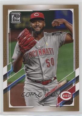 2021 Topps - [Base] - Gold #124 - Amir Garrett /2021