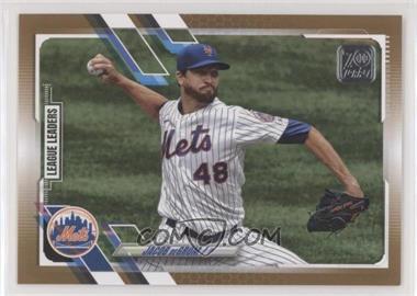2021 Topps - [Base] - Gold #170 - League Leaders - Jacob deGrom /2021
