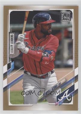 2021 Topps - [Base] - Gold #220 - League Leaders - Marcell Ozuna /2021