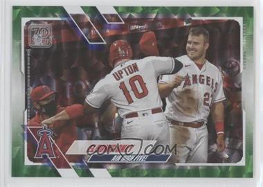 2021 Topps - [Base] - Green #166 - Checklist - Elbows Only (Air High Five!) /499