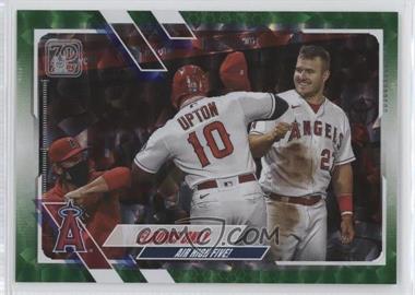 2021 Topps - [Base] - Green #166 - Checklist - Elbows Only (Air High Five!) /499