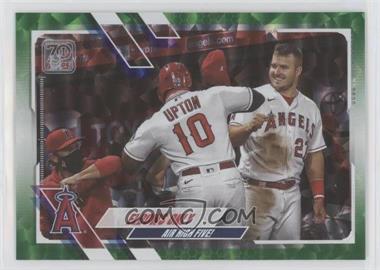 2021 Topps - [Base] - Green #166 - Checklist - Elbows Only (Air High Five!) /499