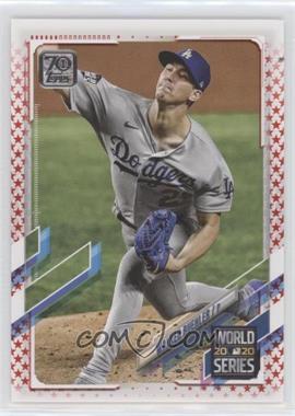 2021 Topps - [Base] - Independence Day #44 - World Series Highlights - Walker Buehler /76