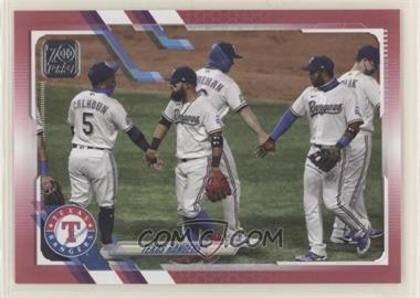 2021 Topps - [Base] - Mother's Day #283 - Texas Rangers /50
