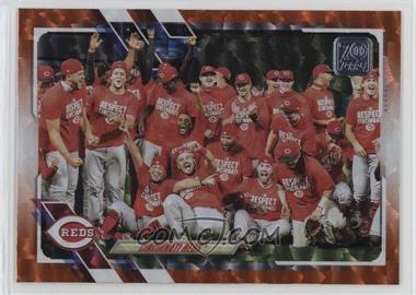 2021 Topps - [Base] - Orange #587 - Cincinnati Reds /299