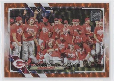 2021 Topps - [Base] - Orange #587 - Cincinnati Reds /299