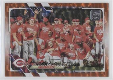 2021 Topps - [Base] - Orange #587 - Cincinnati Reds /299