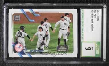 2021 Topps - [Base] - RIP PARTY #39 - New York Yankees /10 [CSG 9 Mint]