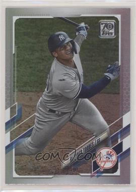 2021 Topps - [Base] - Rainbow Foil #242 - Gleyber Torres