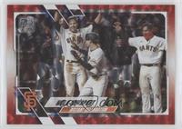 Checklist - Walk-Off Apart (Distant Celebration) #/199