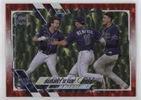 Checklist - Baseball is Fun! (Rays Go Wild After Game 4) #/199