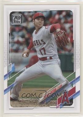 2021 Topps - [Base] #150.1 - Shohei Ohtani (Pitching, White Jersey)