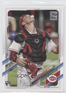 2021 Topps - [Base] #153.1 - Tyler Stephenson (Fielding)