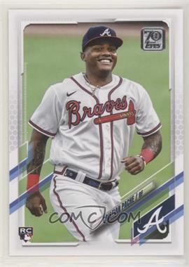 2021 Topps - [Base] #187.1 - Cristian Pache (Vertical, White Jersey)