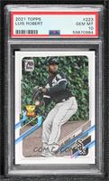 Luis Robert (Black Jersey, Fielding) [PSA 10 GEM MT]