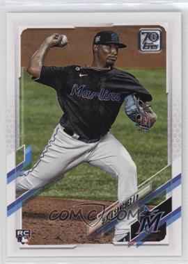 2021 Topps - [Base] #25.1 - Sixto Sanchez (Black Jersey)