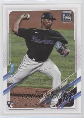 2021 Topps - [Base] #25.1 - Sixto Sanchez (Black Jersey)