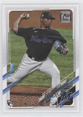 2021 Topps - [Base] #25.1 - Sixto Sanchez (Black Jersey)