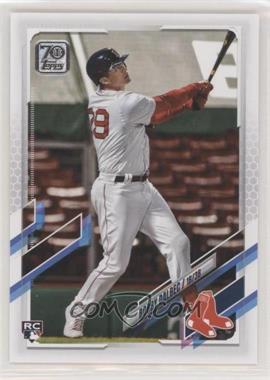 2021 Topps - [Base] #26.1 - Bobby Dalbec (Vertical, White Jersey)