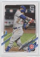 Javier Baez (Swinging, Grey Jersey)