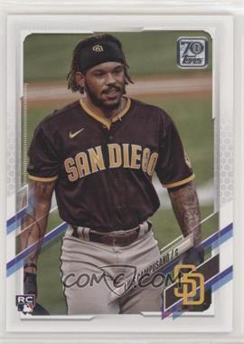 2021 Topps - [Base] #381.2 - SP Variation - Luis Campusano (Facing Forward)