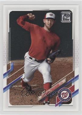 2021 Topps - [Base] #400.2 - SP Variation - Stephen Strasburg (Red Shirt)