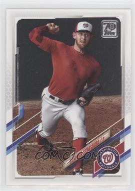 2021 Topps - [Base] #400.2 - SP Variation - Stephen Strasburg (Red Shirt)