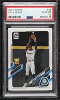 Kyle Lewis (Vertical, White Jersey) [PSA 10 GEM MT]