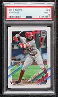 Jo Adell (Vertical, Grey Jersey) [PSA 9 MINT]