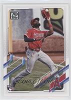 Factory Set Rookie Variation - Jo Adell (Vertical, Red Jersey)