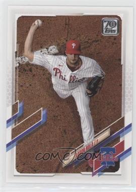 2021 Topps - [Base] #537.2 - SP Variation - Aaron Nola (Aerial Photo)